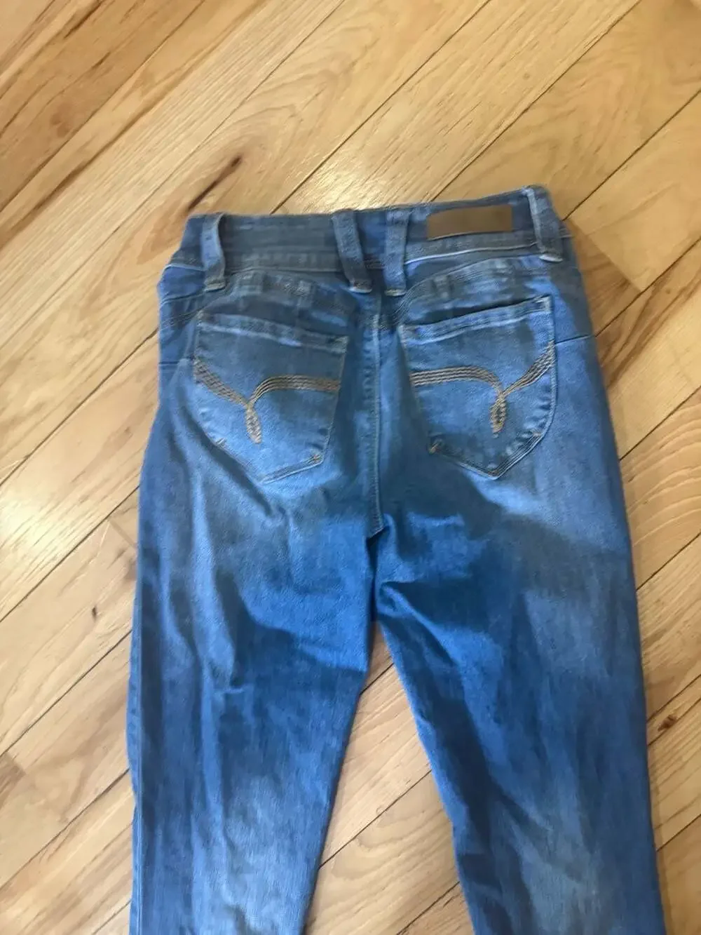 Celebrity Pink Ace Denim Jogger Jeans Distressed Size 3/4